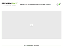 Tablet Screenshot of premium-pack.com